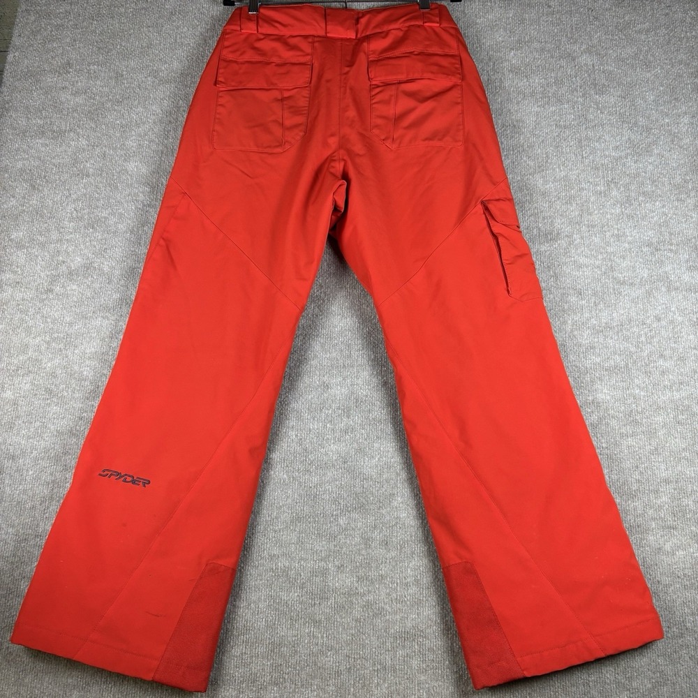 Spyder Thinsulate Insulated Ski Snow Pants Men's Small Red Waterproof Winter - Picture 6 of 14